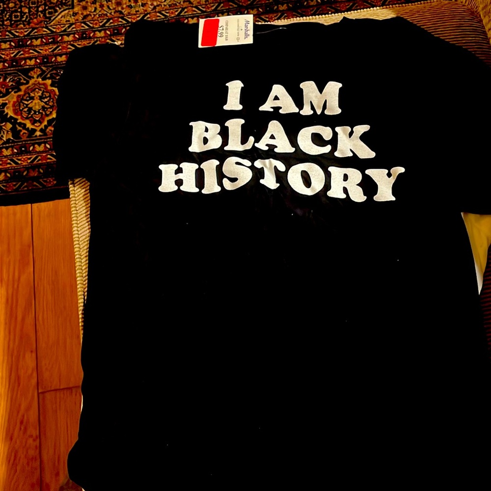 African American T shirt new